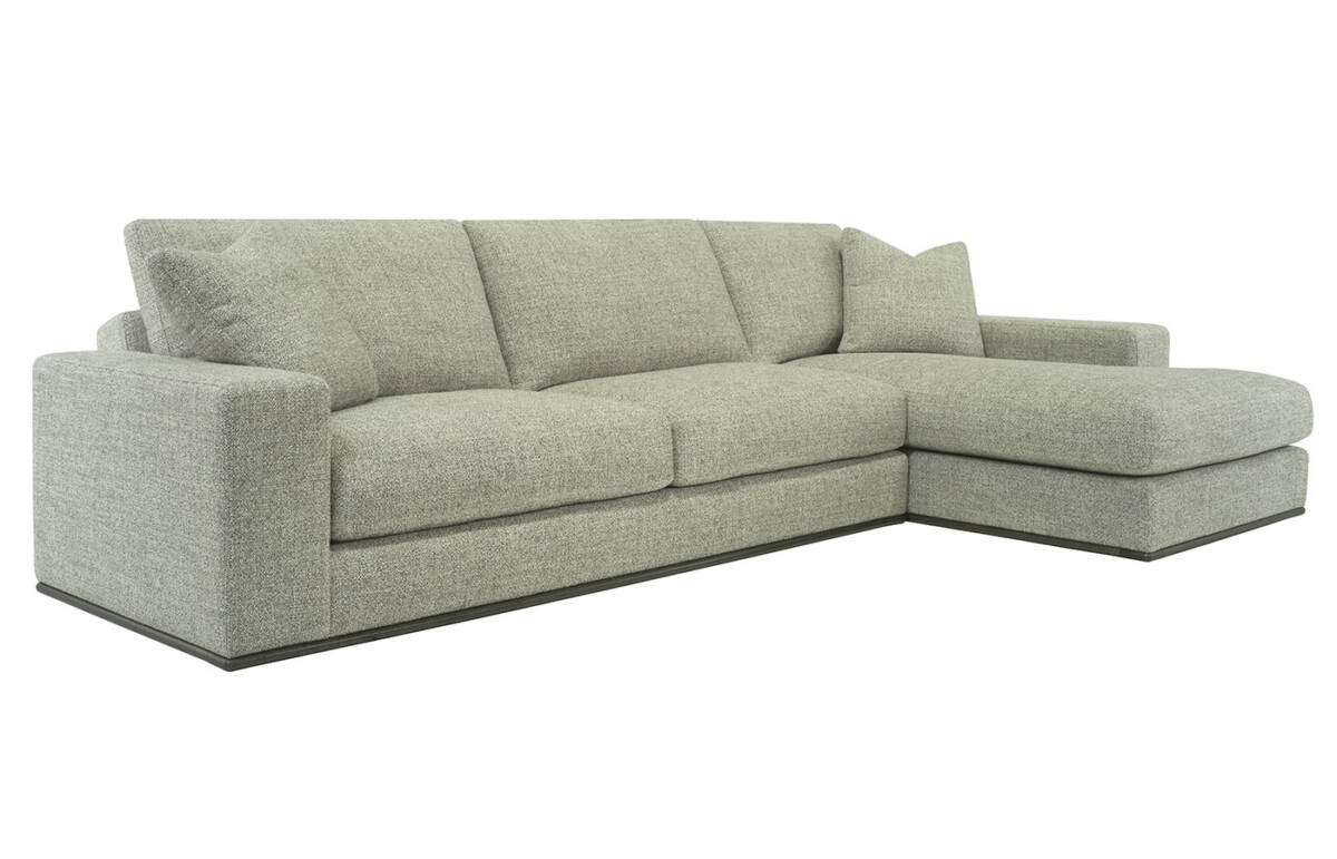 Archer (Metal Base) 2pc Chaise Sectional - Image 2