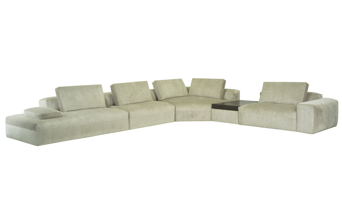 Big Sur 5pc Sectional (Sectional Table)