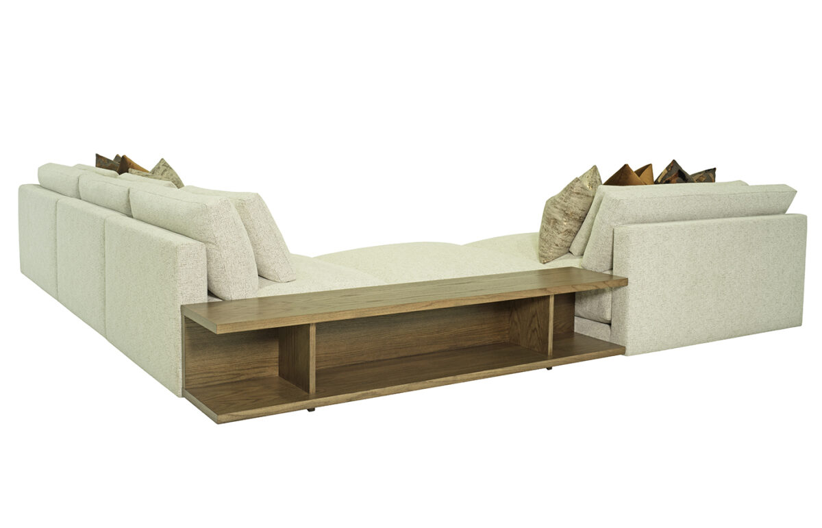 Laguna 5pc Sectional (Shown with Cliff Bookcase) <span style="color: #ff0000;">New!</span> - Image 4