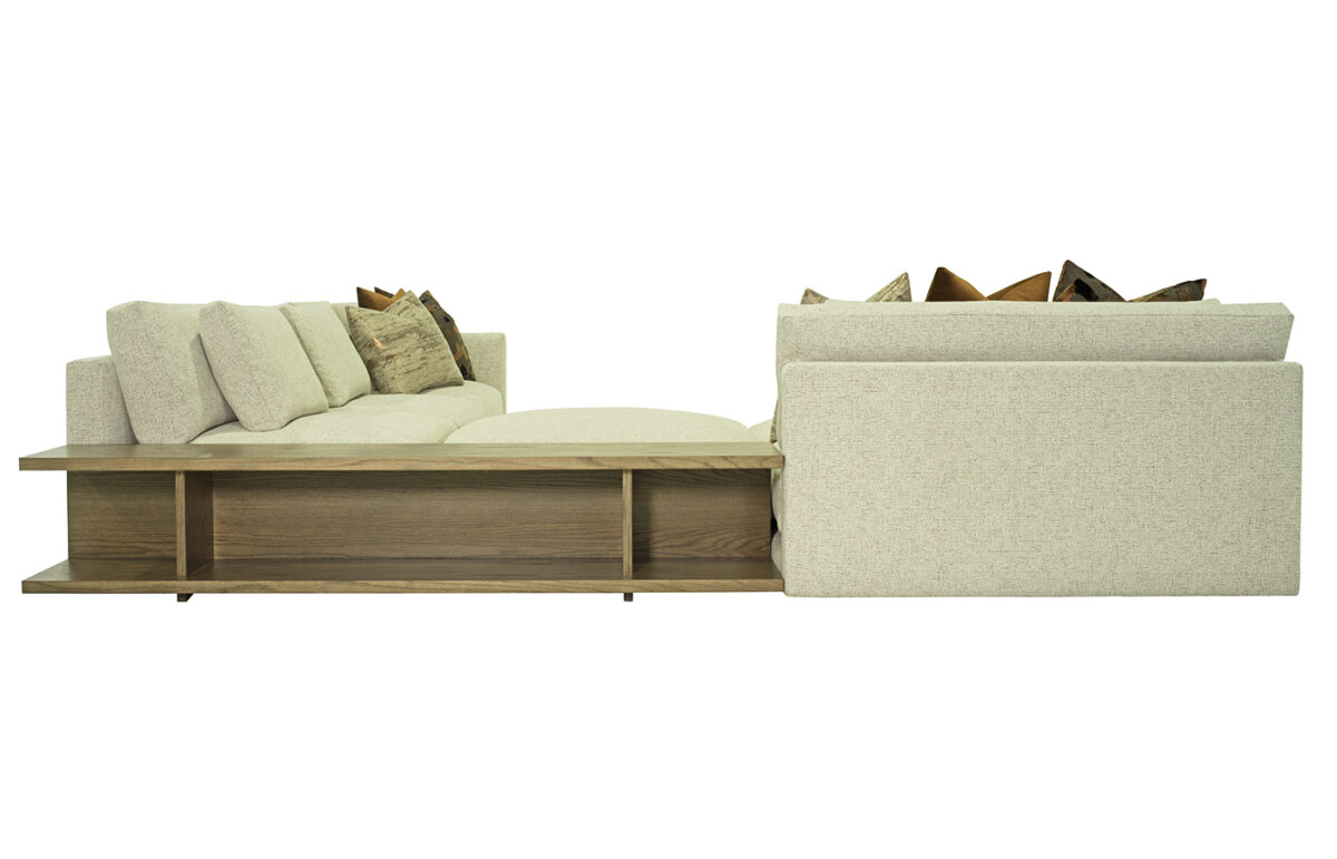 Laguna 5pc Sectional (Shown with Cliff Bookcase) <span style="color: #ff0000;">New!</span> - Image 5