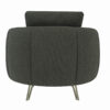 Lotus Chair & Swivel Chair (Black) - Image 5