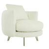 Lotus Chair & Swivel Chair (White)