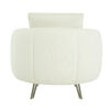 Lotus Chair & Swivel Chair (White) - Image 5