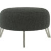 Lotus Ottoman (Black)