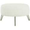 Lotus Ottoman (White)