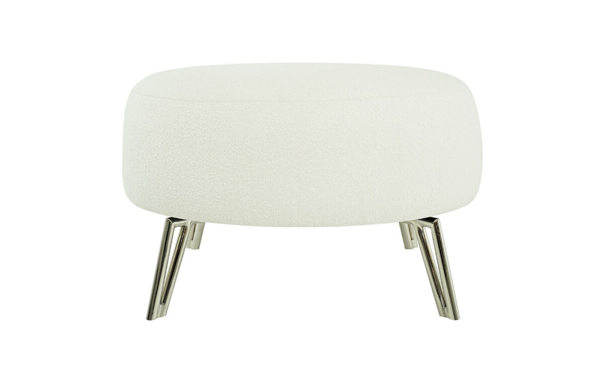 Lotus Ottoman (White) - Image 2