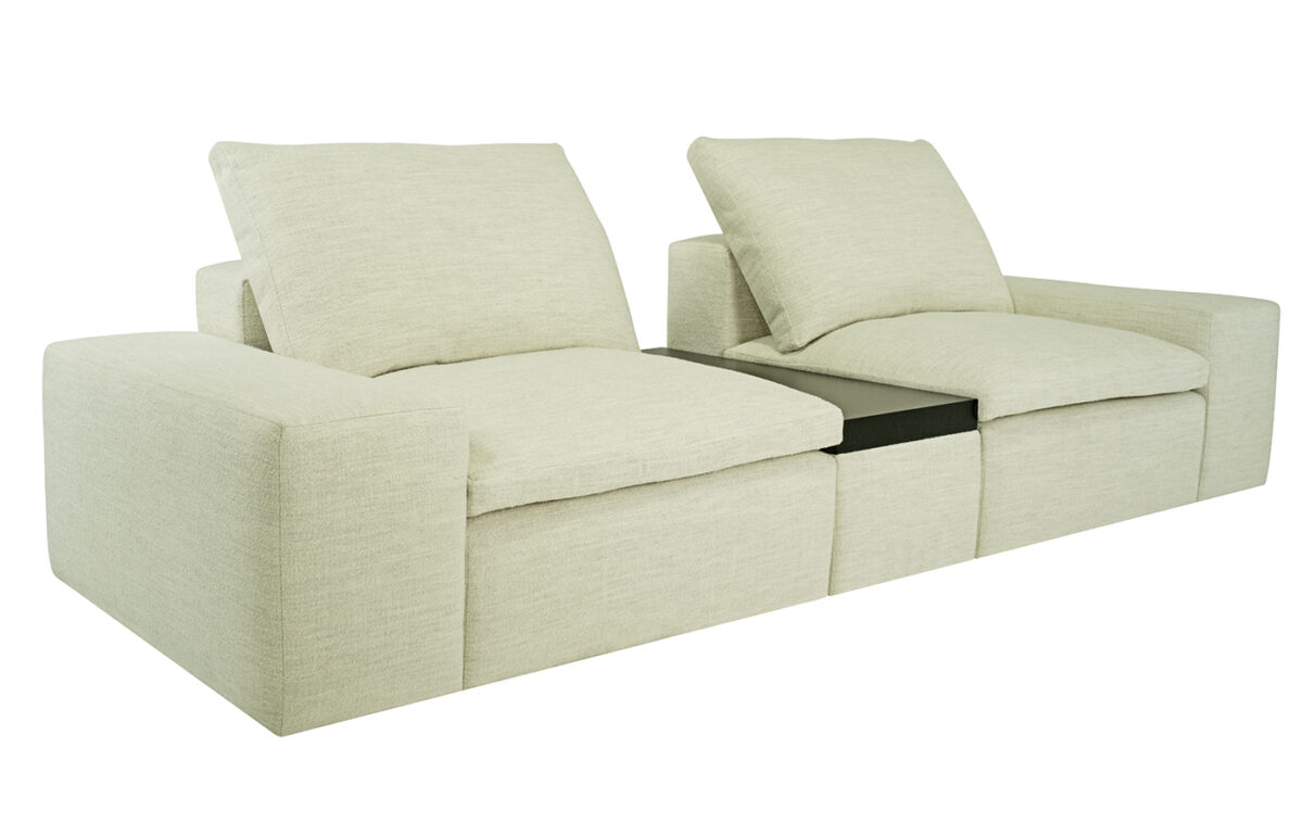 Malibu 3pc Modular Sofa (Sectional Table) (14in Low Arm) <span style="color: #ff0000;">New!</span>