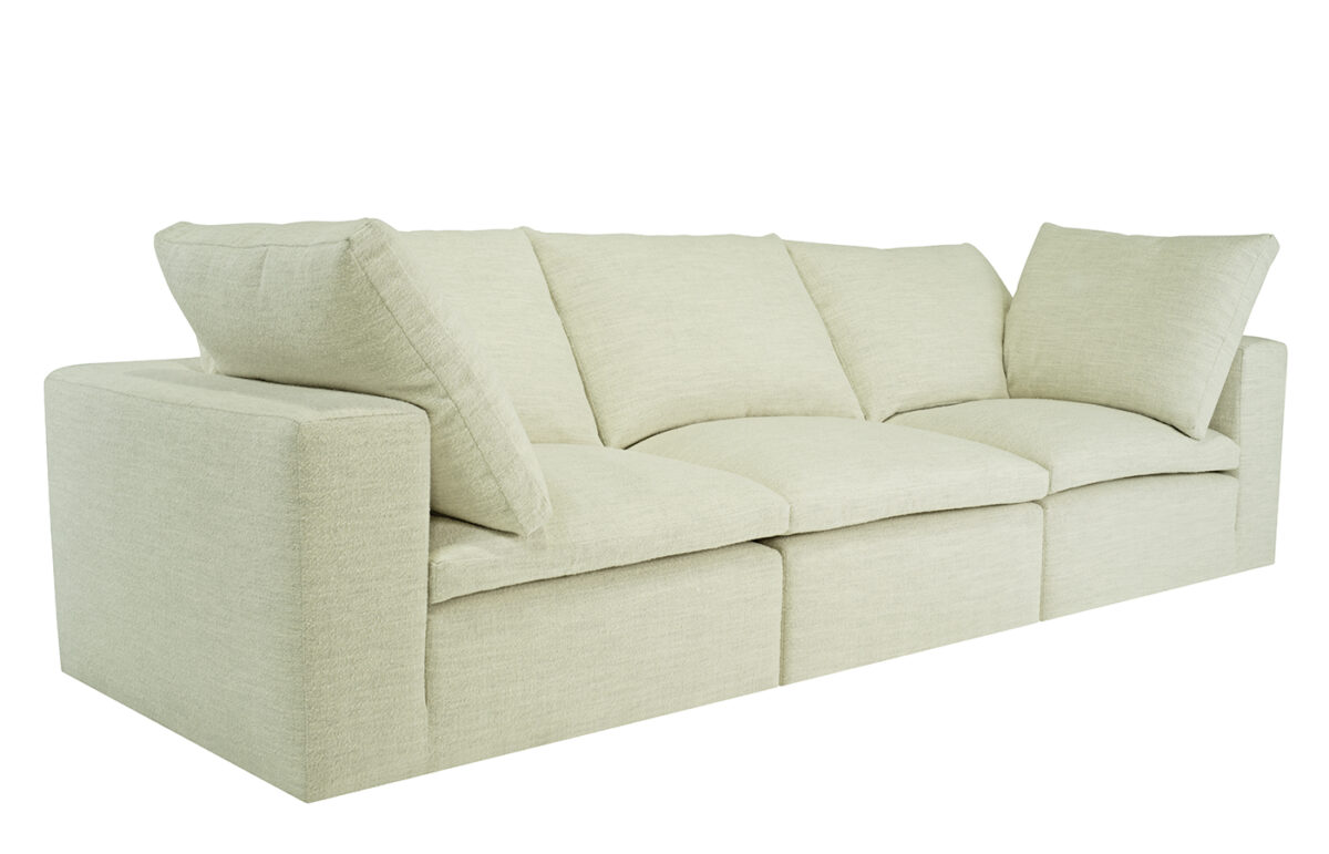 Malibu 3pc Modular Sofa (Tuxedo Arm) <span style="color: #ff0000;">New!</span> - Image 2