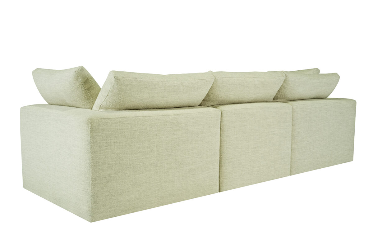 Malibu 3pc Modular Sofa (Tuxedo Arm) <span style="color: #ff0000;">New!</span> - Image 3