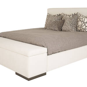 Cielo (Wood Leg) Bed with Storage Footboard <span style="color: #ff0000;"> New!</span>