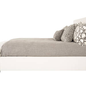 Cielo (Wood Leg) Bed with Storage Footboard <span style="color: #ff0000;"> New!</span> - Image 4