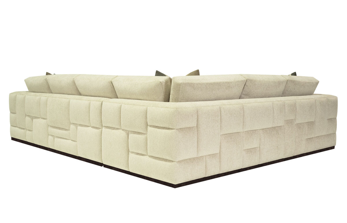 Fractured (Wood Base) 2pc Sectional <span style="color: #ff0000;">New!</span> - Image 2