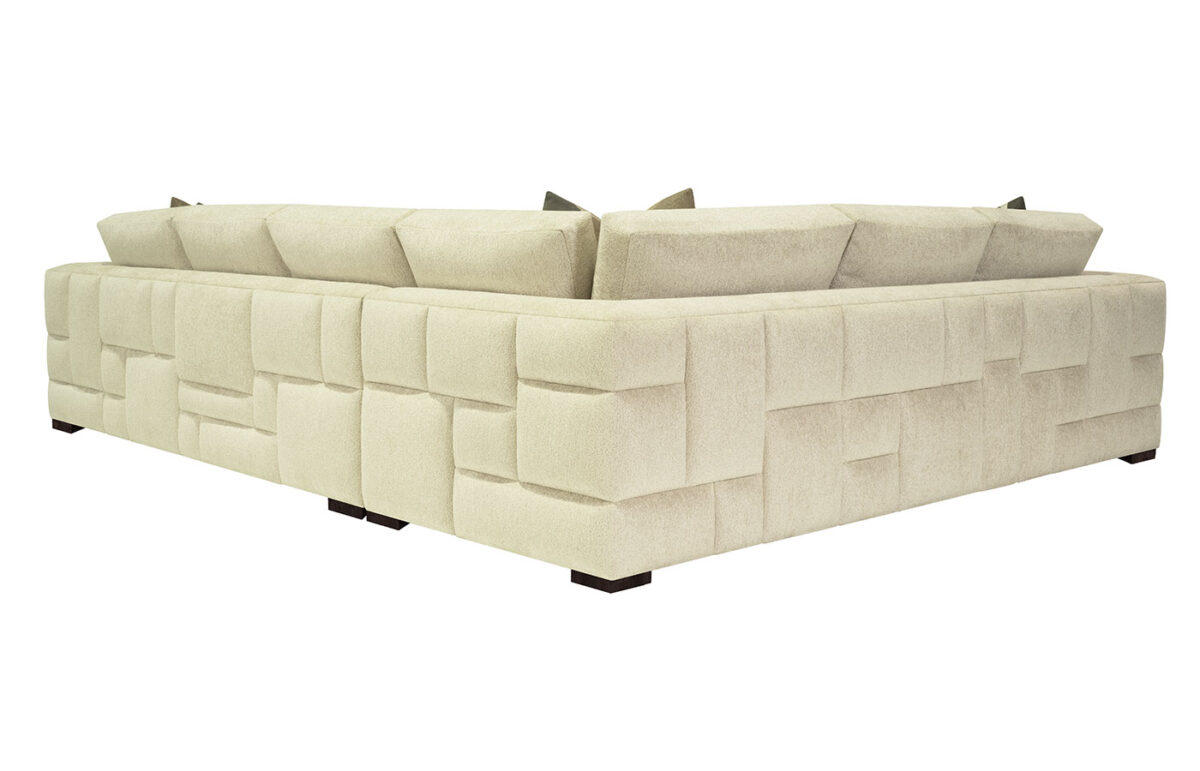 Fractured (Wood Leg) 2pc Sectional <span style="color: #ff0000;">New!</span> - Image 2