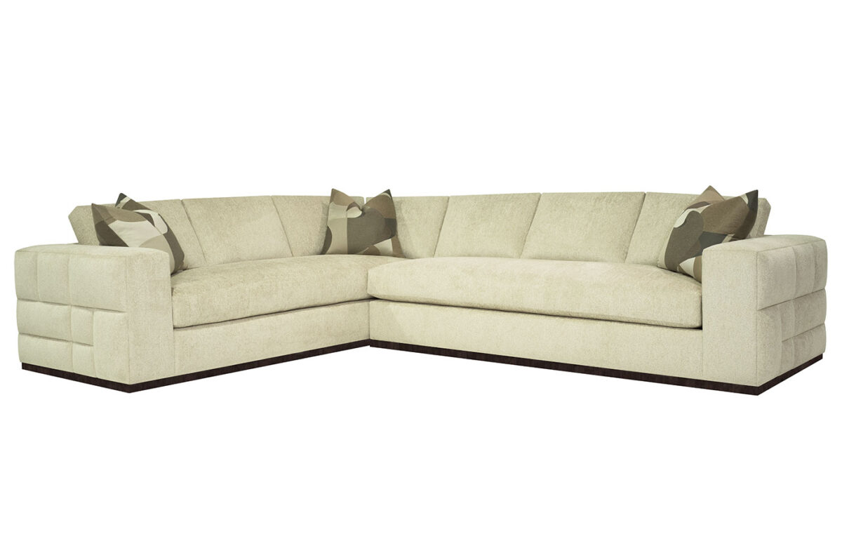 Fractured (Wood Base) 2pc Sectional <span style="color: #ff0000;">New!</span>