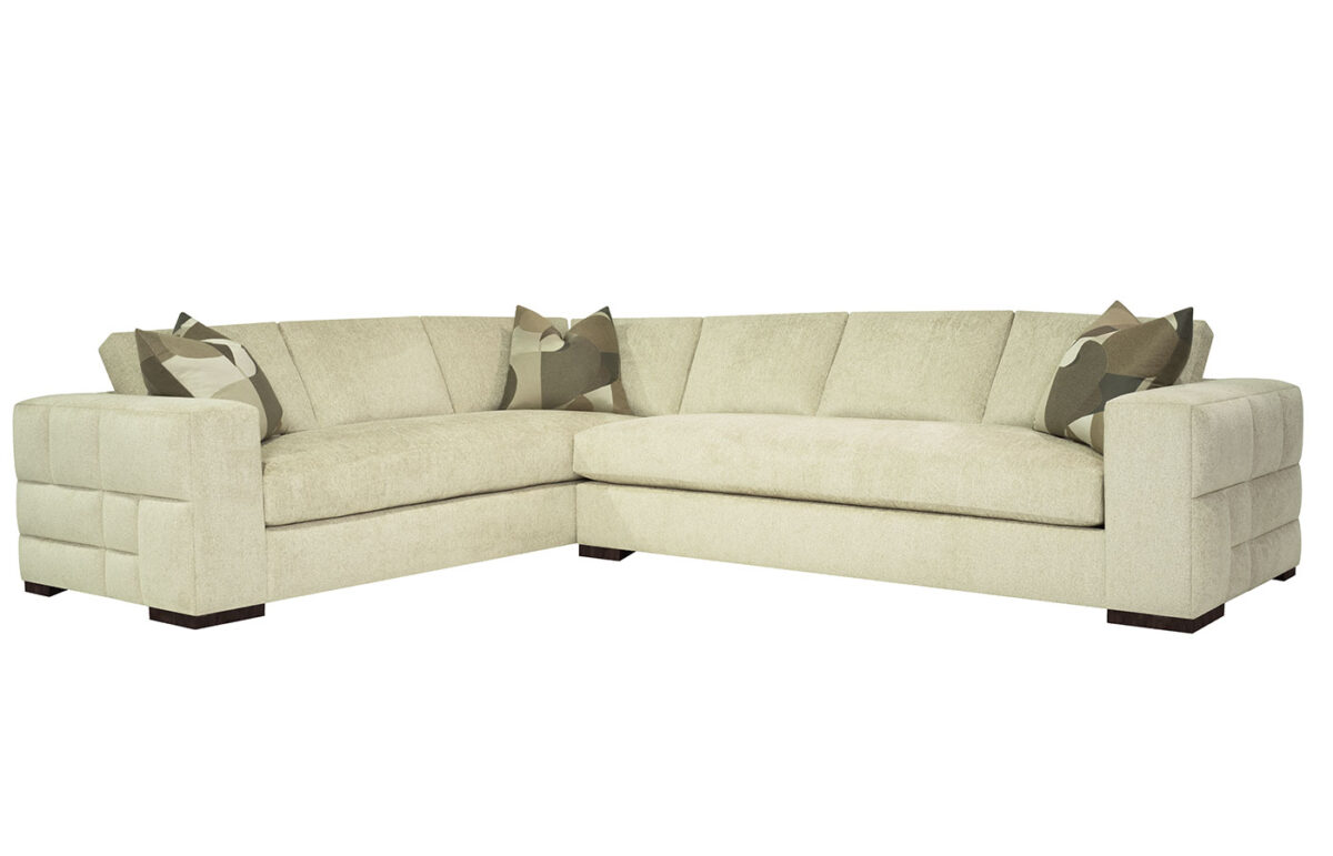Fractured (Wood Leg) 2pc Sectional <span style="color: #ff0000;">New!</span>