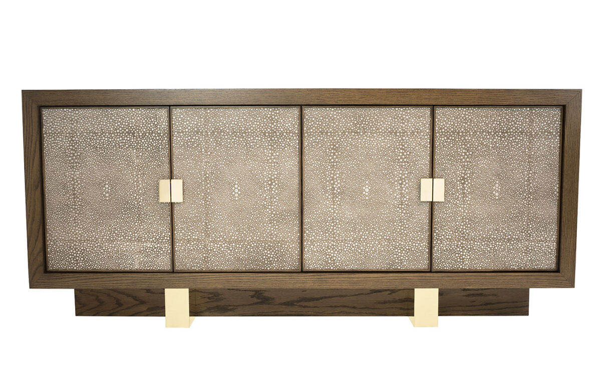 Tokyo Credenza (Brass & Leather Details) <span style="color: #ff0000;">New!</span>