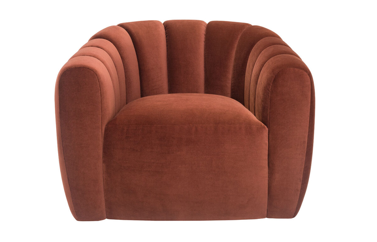 Aster Chair & Swivel Chair (Velvet) <span style="color: #ff0000;">New!</span> - Image 2
