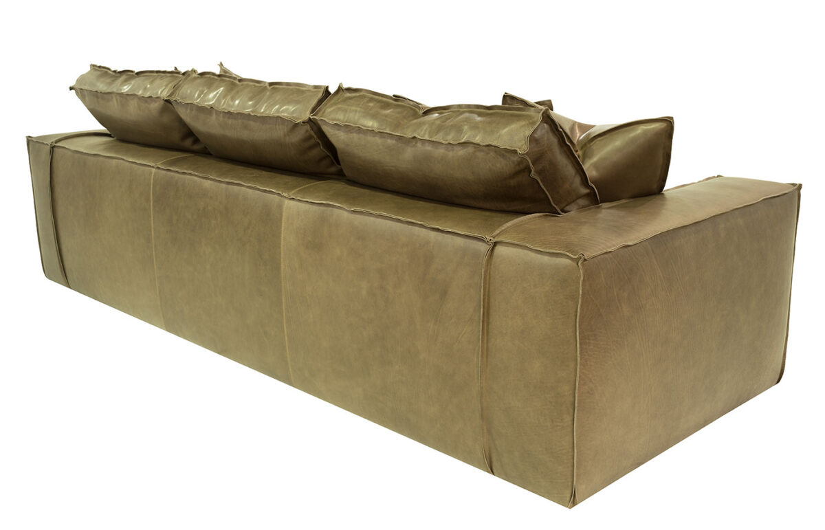 Hamptons Leather Sofa  <span style="color: #ff0000;">New!</span> - Image 4