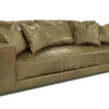 Hamptons (Wood Base) Leather Sofa  <span style="color: #ff0000;">New!</span>