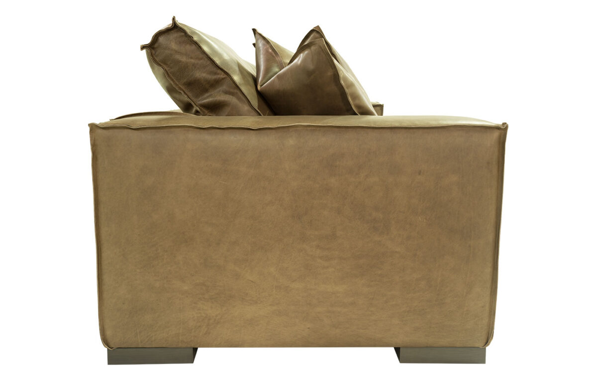 Hamptons (Wood Leg) Leather Sofa  <span style="color: #ff0000;">New!</span> - Image 3