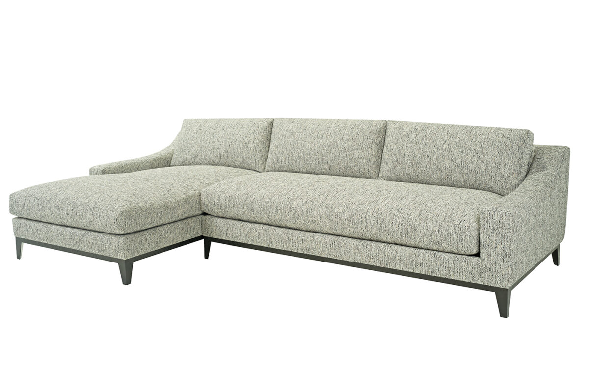 Boulevard (Iron Base) 2pc Chaise Sectional  <span style="color: #ff0000;">New!</span> - Image 3