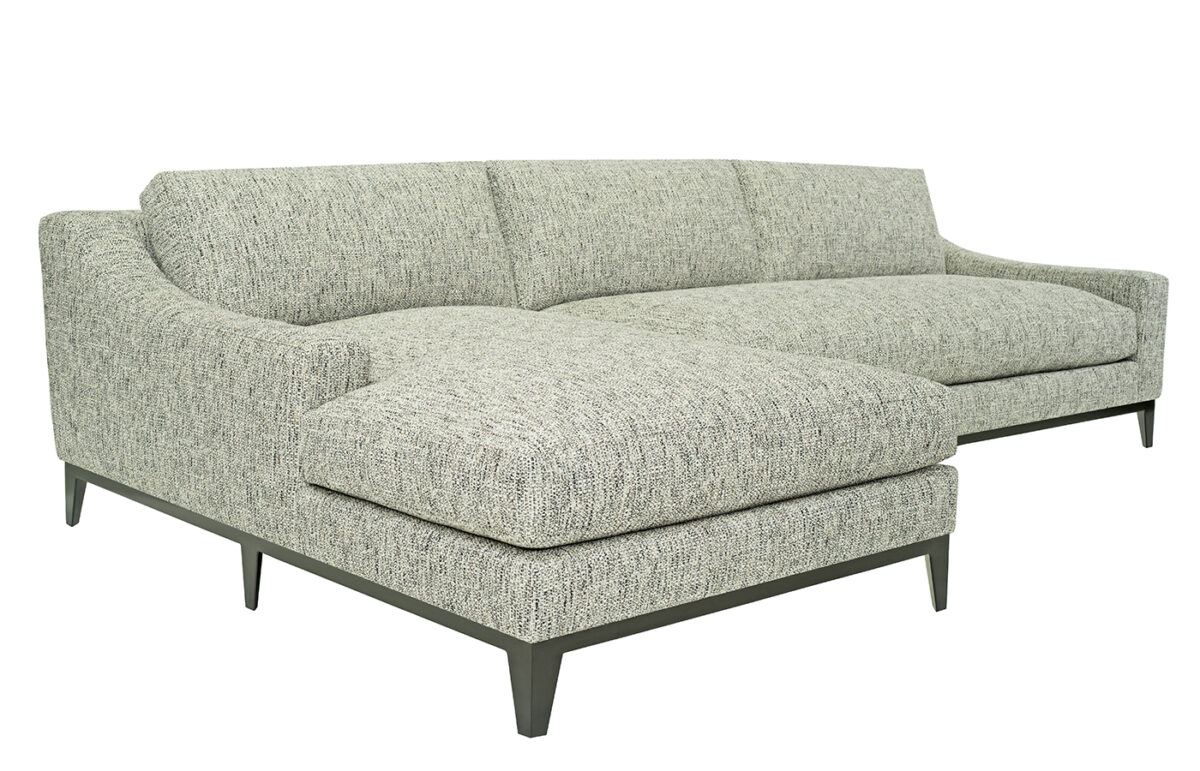 Boulevard (Iron Base) 2pc Chaise Sectional  <span style="color: #ff0000;">New!</span> - Image 4