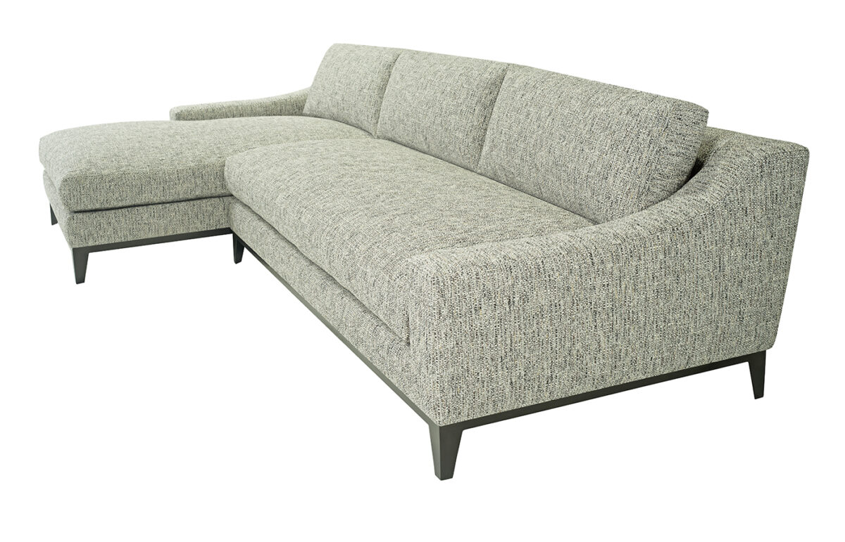 Boulevard (Iron Base) 2pc Chaise Sectional  <span style="color: #ff0000;">New!</span> - Image 5