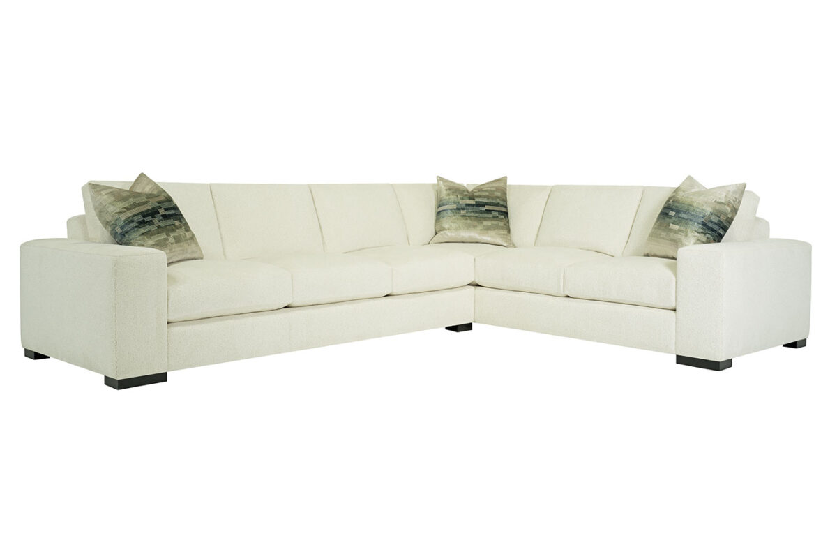 Del Mar (Wood Leg) 2pc Sectional <span style="color: #ff0000;">New!</span>