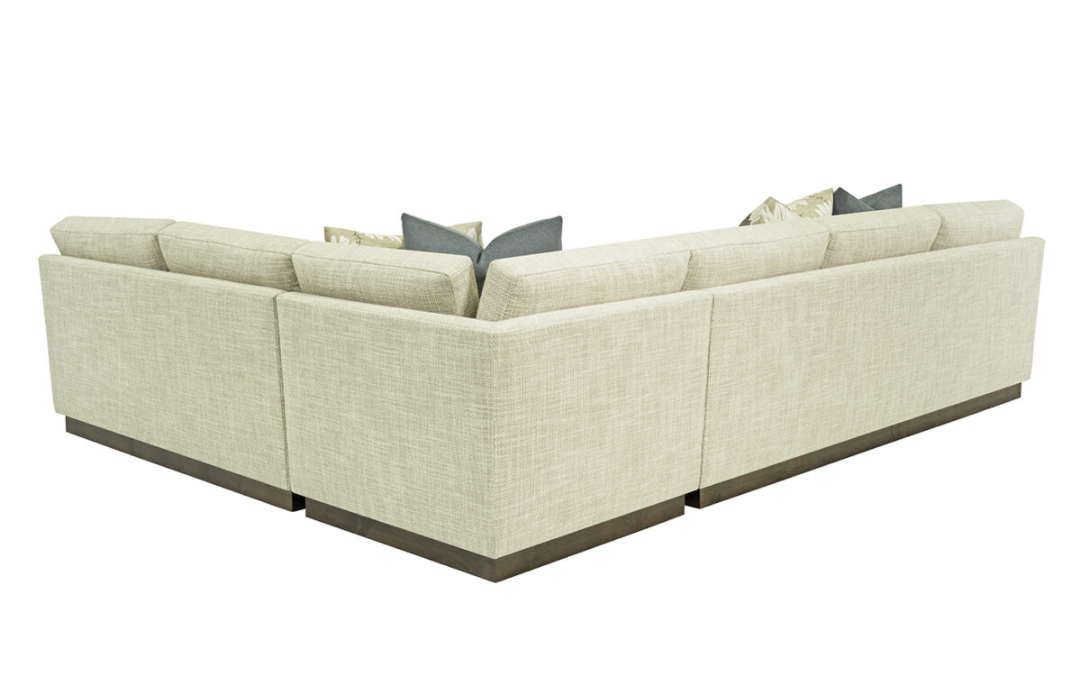 Kobe (Wood Base) 3pc Sectional <span style="color: #ff0000;">New!</span> - Image 4