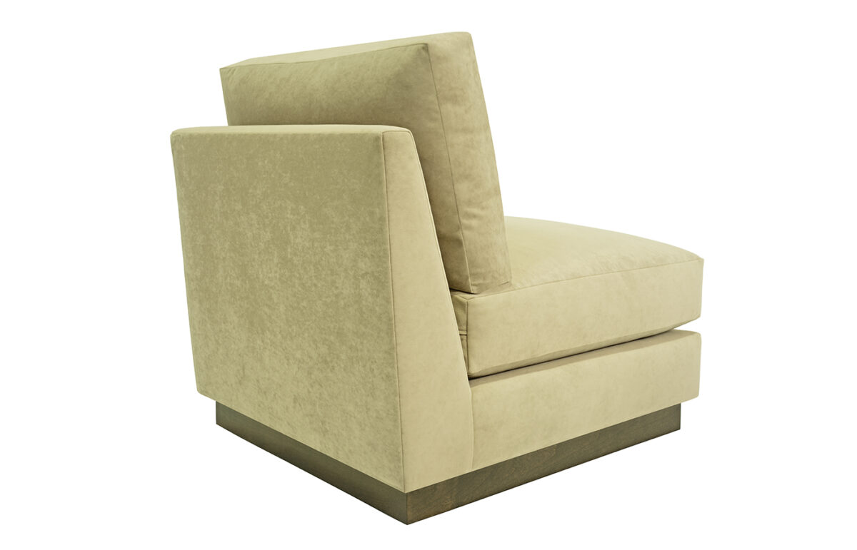 Kobe (Wood Base) Armless Chair <span style="color: #ff0000;">New!</span> - Image 4