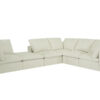 Malibu 6pc Modular Sectional (Tuxedo Arm with Bumper Ottoman) <span style="color: #ff0000;">New!</span>