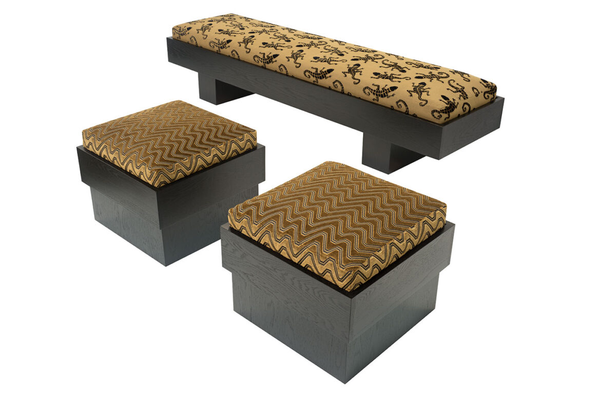 Osaka Bench & Ottomans