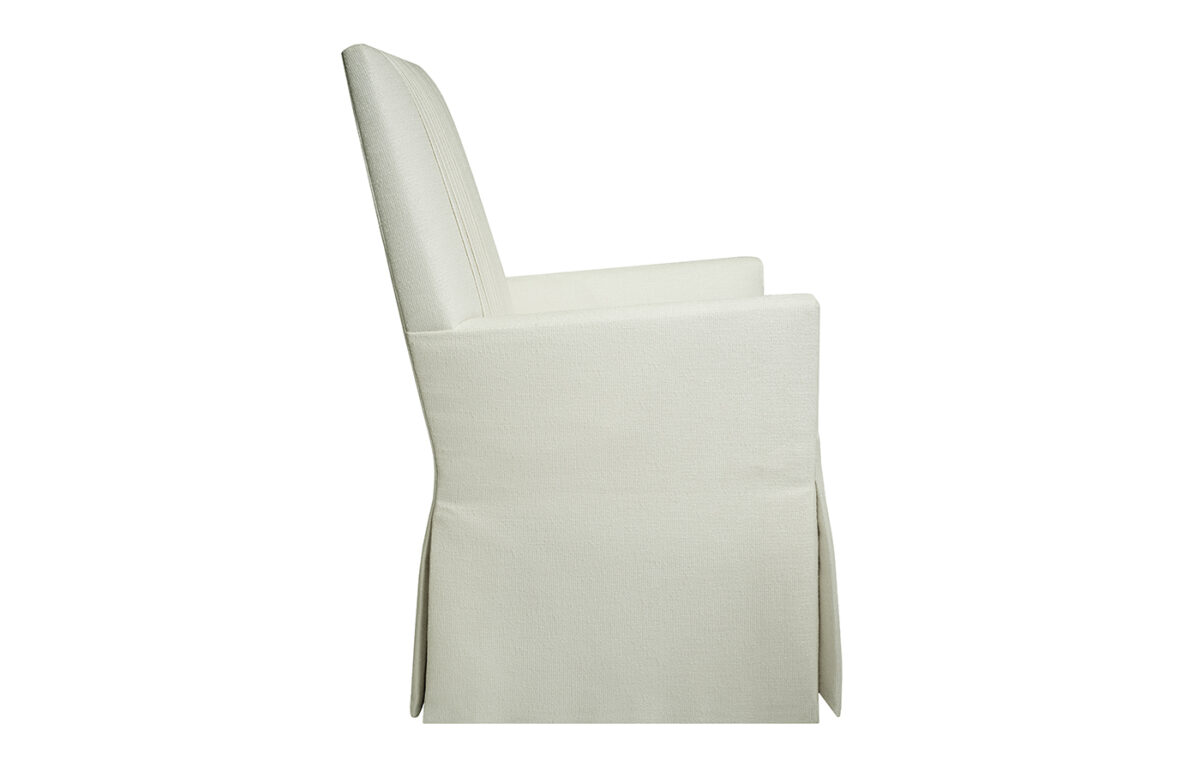 Veronica Dining Arm Chair (With Skirt) <span style="color: #ff0000;">New!</span> - Image 4