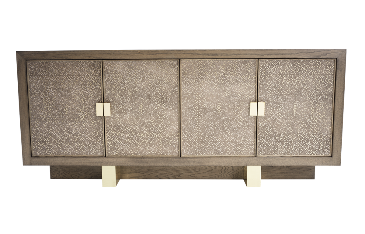 Tokyo Credenza (Brass & Leather Details) <span style="color: #ff0000;">New!</span>