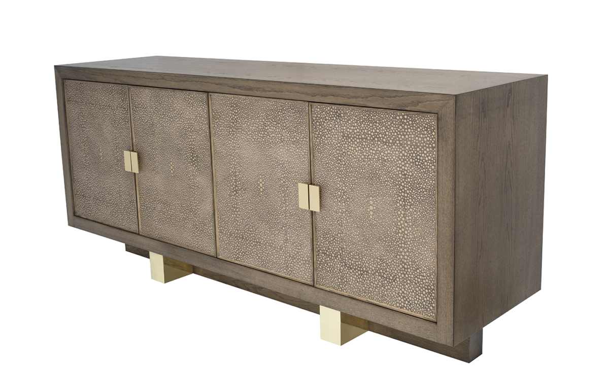 Tokyo Credenza (Brass & Leather Details) <span style="color: #ff0000;">New!</span> - Image 2