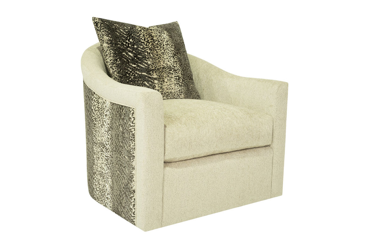 Keanu Chair & Swivel Chair (Correlate Outside Panel & Back Pillow) <span style="color: #ff0000;">New!</span>
