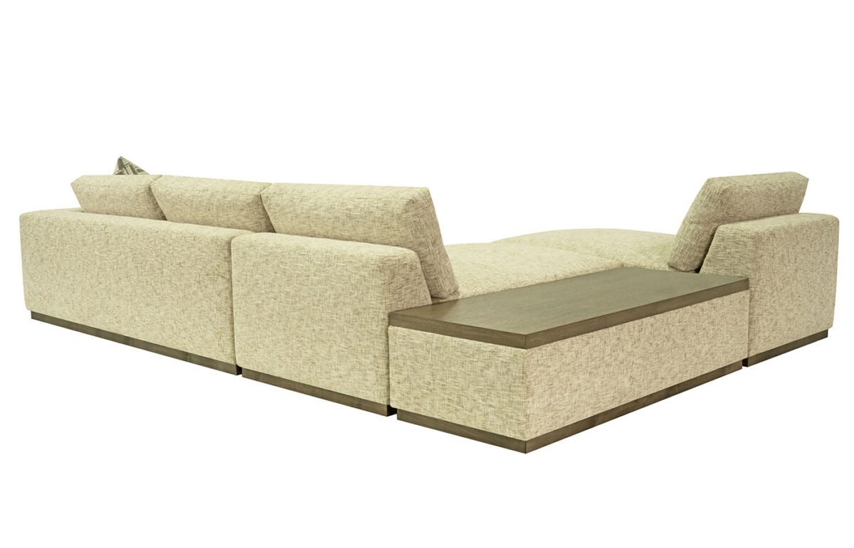 Topanga (Wood Base) 4pc Sectional <span style="color: #ff0000;">New!</span> - Image 3