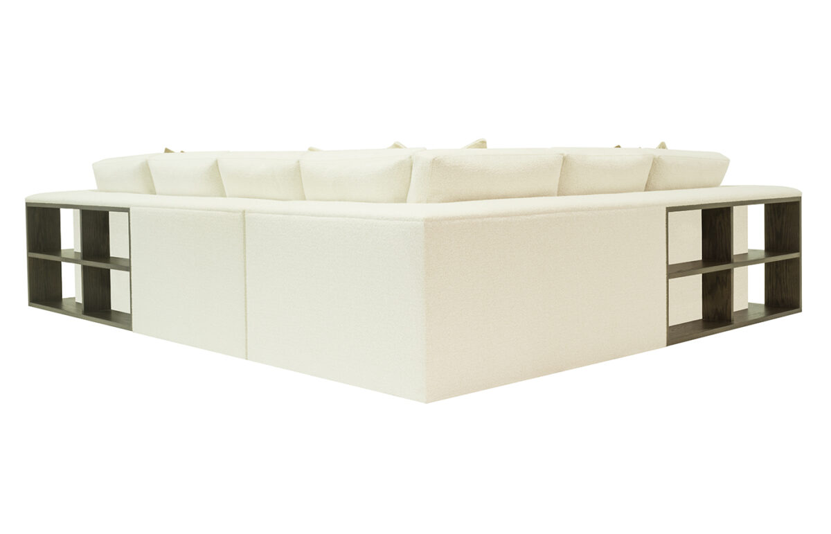 Sanctuary 2pc Sectional (Half Bookcase) <span style="color: #ff0000;">New!</span> - Image 2