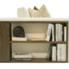 Sanctuary 2pc Sectional (Half Bookcase) <span style="color: #ff0000;">New!</span> - Image 4
