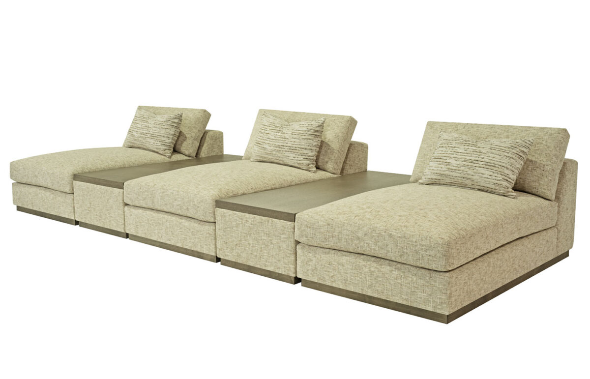 Topanga (Wood Base) 5pc Theater Sectional <span style="color: #ff0000;">New!</span>