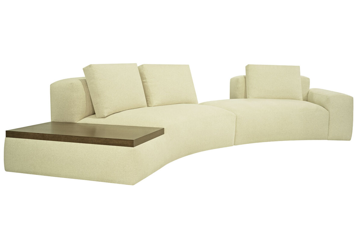 Big Bend 2pc Curved Sofa (with Optional Tables) <span style="color: #ff0000;">New!</span> - Image 3