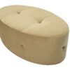 Aria Oval Ottoman (Tufted) <span style="color: #ff0000;">New!</span>