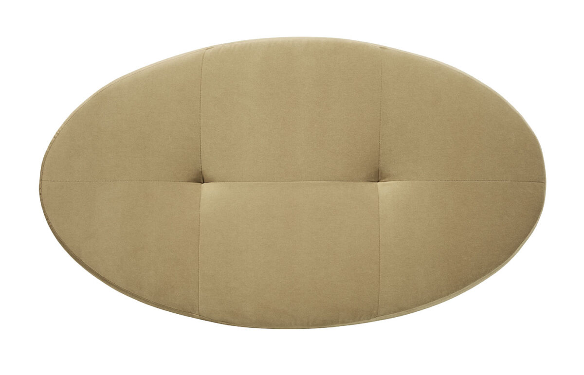 Aria Oval Ottoman (Tufted) <span style="color: #ff0000;">New!</span> - Image 4