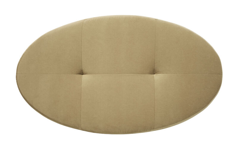 Aria Oval Ottoman (Tufted) <span style="color: #ff0000;">New!</span> - Image 4