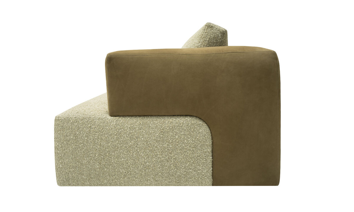 District Sofa (Leather & Fabric Combo) <span style="color: #ff0000;">New!</span> - Image 2